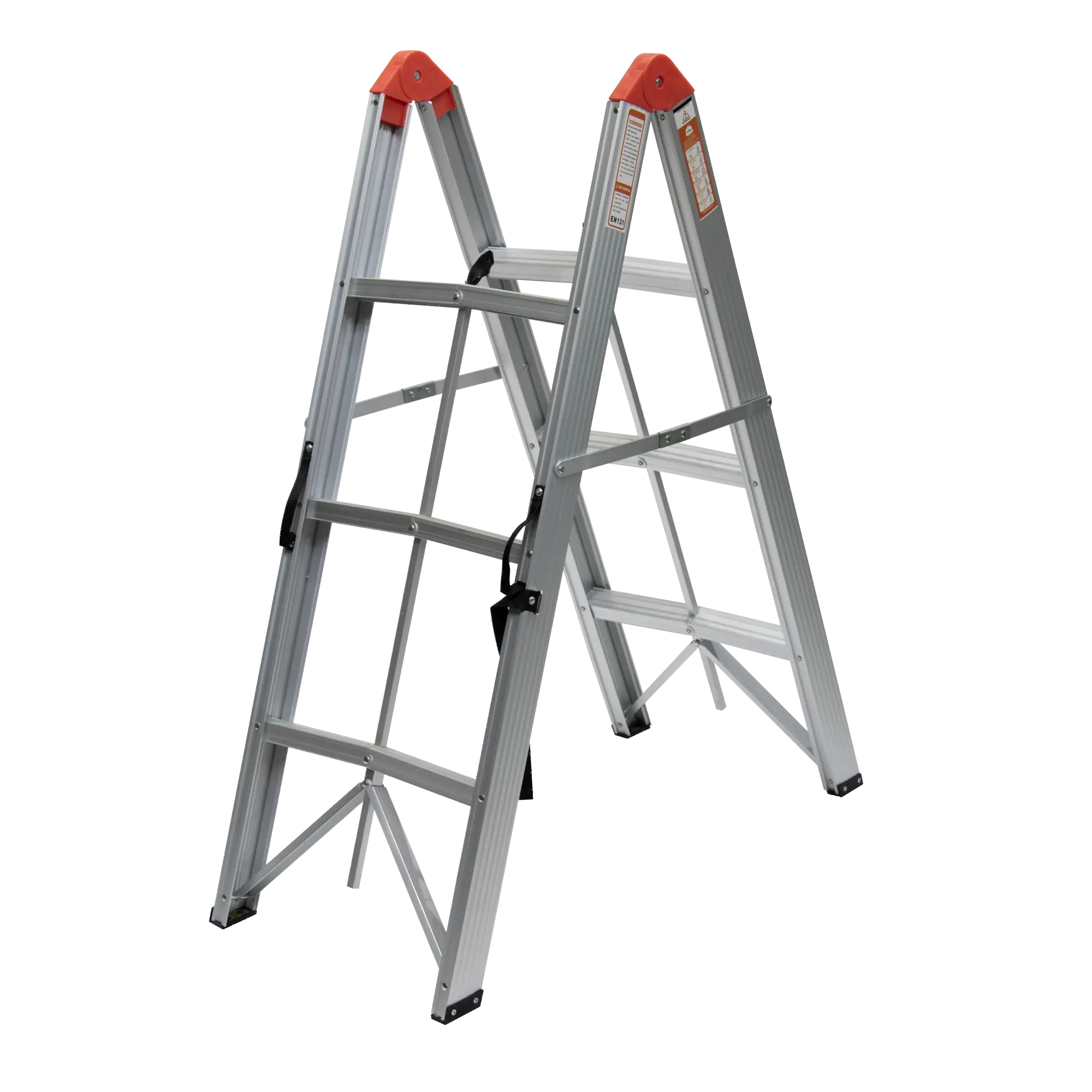 Fácil plegable de aluminio ligero multiusos plegable uso doméstico portátil escalera de mano escalera plegable