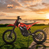 Moto tout-terrain électrique haute performance 10KW pour adultes, 19/17 pouces, vitesse maximale de 90 MPH, motos tout-terrain électriques pour adultes avec certification CE