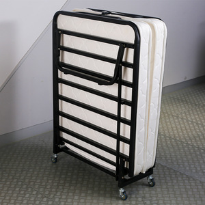 Jinhao Foldable <b>Single</b> <b>Bed</b> 195x95x40 Cm With Wheels For Home Hotel Use - Product Image 1
