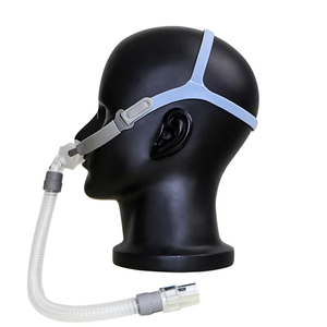 <span class=keywords><strong>Masque</strong></span> nasal BMC P2 CPAP avec coussinets en silicone S/M/L et sangle de tête - Ultra léger et silencieux pour la thérapie de l'<span class=keywords><strong>apnée</strong></span> du <span class=keywords><strong>sommeil</strong></span> - Product Image 1