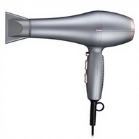 Sèche-cheveux de voyage compact et pliable Anbolife, haute vitesse 2600W, moteur AC ionique alimenté par batterie, qualité fiable, multi-styles