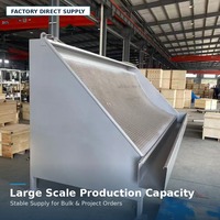 Tamis à caillebotis statique en acier inoxydable SS304 SS316L résistant à la corrosion pour la déshydratation et le traitement des produits chimiques et alimentaires