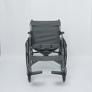 Silla de Ruedas Manual Plegable de Acero al Carbono de Alta Calidad con Diseño de Inodoro para Personas Mayores - Product Image 4