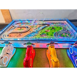 Multiplayer Interactive Moto Racing <b>Car</b> Game Machine Indoor Amusement Children's Park Sports Entertainment - Product Image 1