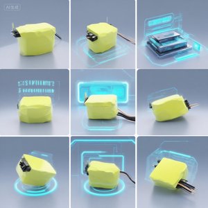 Pot4020 thiết bị với tần số cao 50Hz 100V-240V Đầu Ra pin lithium cuộn dây đồng flyback <span class=keywords><strong>topology</strong></span> Mạng biến áp - Product Image 2