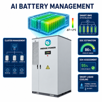 Sistema di Accumulo Energetico Commerciale Inedge Power ODM Bess 100kWh/200kWh/400KWh, Batteria Raffreddata a Liquido Tutto-in-Uno per Impianti Solari C&I