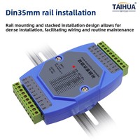 Module d'acquisition de température à thermocouple industriel Communication RS485 Protocole Modbus RTU Isolation Taihua TD-4018 DC24V