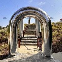 Arche Gonflable de Décoration de Fête en Gros Arches Gonflables Arche Gonflable Miroir Réfléchissant