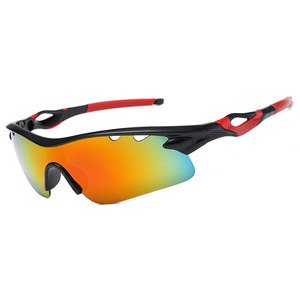 Gafas de Sol Deportivas para Hombre, Resistentes al Viento, Protección UV400, Montura de PC, Tipo 3, Lentes de Ciclismo, Alta Resistencia, Color Negro - Product Image 2