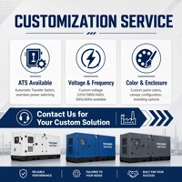 Geräuscharmer 16kW Einphasen-Dieselgenerator 1500 U/min AC-Ausgang Elektrostart Direkt ab Werk