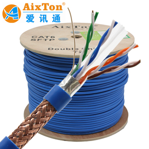 SFTP камера видеонаблюдения CAT6 SFTP экранированный плоский кабель лифта - Product Image 4