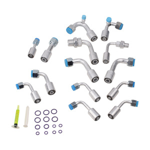 Universal Air Conditioner <b>Extension</b> <b>Hose</b> Kit With Fittings And O-Rings For HVAC Systems R-410A Flexible 4318 - Product Image 4