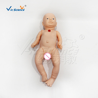 Maniquí Avanzado para Entrenamiento de Tracheotomía en Bebés con PVC Ecológico y Estructuras Anatómicas Detalladas