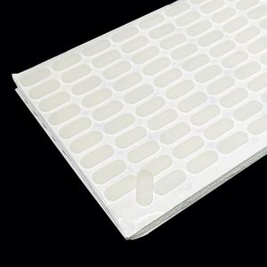 Almohadillas de silicona transparentes troqueladas a medida, amortiguadoras, protectoras, adhesivas, de caucho de silicona, tipo junta para pies - Product Image 1