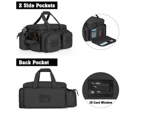 กระเป๋าใส่ปืนพกยุทธวิธีสำหรับปืนพก5กระบอกกระเป๋าใส่ปืนพกพร้อมช่องใส่นิตยสาร9X สำหรับล่าสัตว์และกิจกรรมกลางแจ้ง - Product Image 4