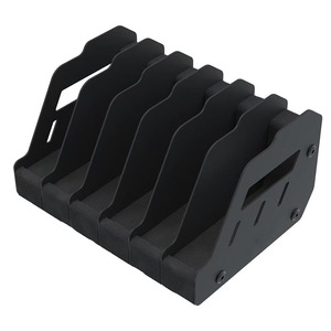 Estante de Almacenamiento para Armas EVA, 6 Compartimentos, Soporte para Pistolas y Rifles, Gran Capacidad, Negro, ABS, Rectangular - Product Image 3