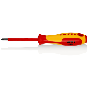 Destornillador Phillips Knipex con mango aislado 98 24 01 Herramienta para electricista - Product Image 1