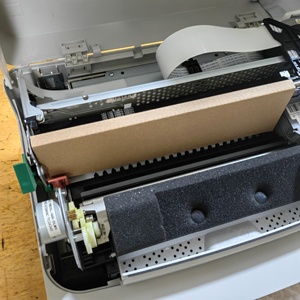 Olivetti-impresora de código PR2 PLUS, color blanco reacondicionado, con pantalla LCD, portátil, original, usado - Product Image 4