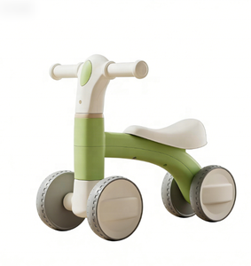 Vélo d'équilibre pour enfants MAIBEIQI, 1-3 ans, siège en plastique, <span class=keywords><strong>sans</strong></span> pédale, scooter à quatre roues, modèle 007, pour bébé apprenant à marcher - Product Image 1