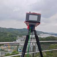 Radar de pente portable à signal FMCW avancé avec interférométrie différentielle de phase pour l'alerte précoce professionnelle aux glissements de terre