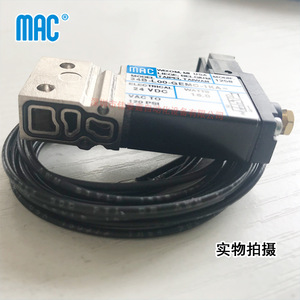 วาล์วแม่เหล็กไฟฟ้า Mac 34B-L00-GEMC-1KA 24V DC 1/4 นิ้ว วาล์วควบคุมแก๊สสำหรับอุตสาหกรรมคัดแยกสี - Product Image 3