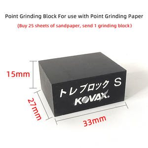 25PC 1set 800Grit KOVAX <span class=keywords><strong>Bloc</strong></span> de ponçage à la main Support de disques de ponçage en papier de verre personnalisable OEM pour le manuel de peinture de voiture - Product Image 4