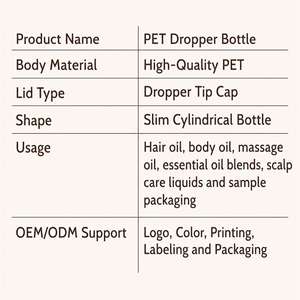 บรรจุภัณฑ์เครื่องสำอางขายส่ง ขนาด <span class=keywords><strong>50</strong></span> มล. 100 มล. 200 มล. ขวดบีบพลาสติกนิ่มสำหรับน้ำมันใส่ผม พร้อมฝาเกลียว - Product Image 5