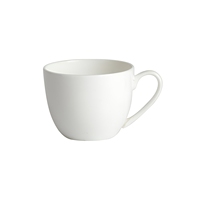 Mug en Porcelaine Fine Simple – Résistant aux Hautes Températures, Compatible Micro-ondes et Lave-vaisselle, Grande Tasse en Céramique Personnalisable avec Logo pour Cadeau d'Affaires