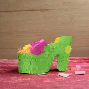 EASTTERN Nouveauté Pinata pour adultes en forme de chaussure à talon haut pour femmes et filles, accessoires de fête originaux - Product Image 4