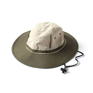 RongGuang coupe-vent corde Protection solaire extérieur Polyester unisexe seau chapeau pêcheur chapeau escalade chapeau - Product Image 5