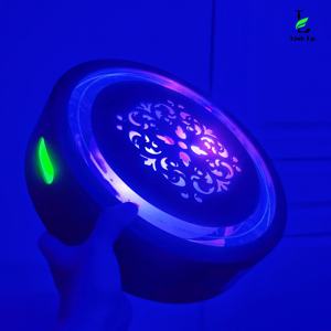 Base de Cachimba con Lámpara Láser LED de 12 Pulgadas, Iluminación Vibrante, Altavoz Inalámbrico Bluetooth para Bar, Club, Fiesta, Discotecas, Cafetería, Fumar Shisha - Product Image 1