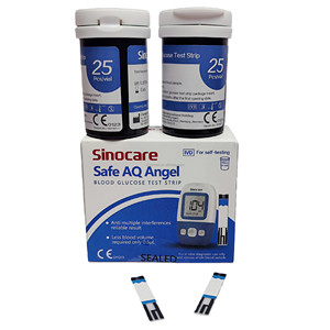 Blood <strong>Glucose</strong> <strong>Meter</strong> test Strips <strong>Sinocare</strong> Safe AQ Angel - Product Image 3
