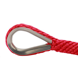Precio de exportación al por mayor Cuerda plana de poliéster sólido para escalada Vela Excelente para suministros marinos - Product Image 5