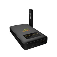 G4 PRO 4G Carte SIM compatible MIFI WiFi6 Charge rapide 22,5W Batterie externe portable 10000mAh avec pare-feu et VPN intégrés