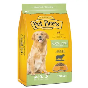 Pet Bee's Adult Dog Trocken futter mit Lamm 1,5 kg * 4 Stück * Adult Dog Komplette Ernährung Tiernahrung Immer frisch mit Fresh ness Lock