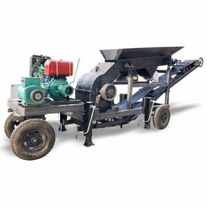 Concasseur à marteaux mobile, capacité 15t/h, facile à utiliser pour le concassage de pierres - Product Image 3
