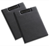 Vente en gros et sur mesure en cuir classeur sac de rangement de documents en cuir PU format A4 classeur accepter logo personnalisé 3-5 jours