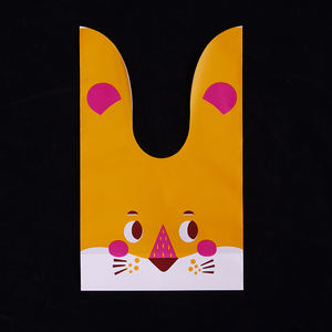 Sac en plastique en forme d'oreille de lapin à la mode pour les enfants pour tenir des collations jouets chocolat pain frites <span class=keywords><strong>fromage</strong></span> - Product Image 1