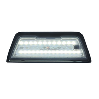 Lumière de travail LED bicolore dimmable DC12V IP67 blanc/ambre, éclairage à 45 degrés, durée de vie de 50 000 heures, pour barre de toit 4x4