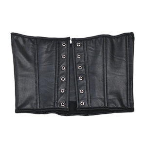 Charming PU Leather Waist Cincher with 13 Bones for Hourglass Shaping - Product Image 3