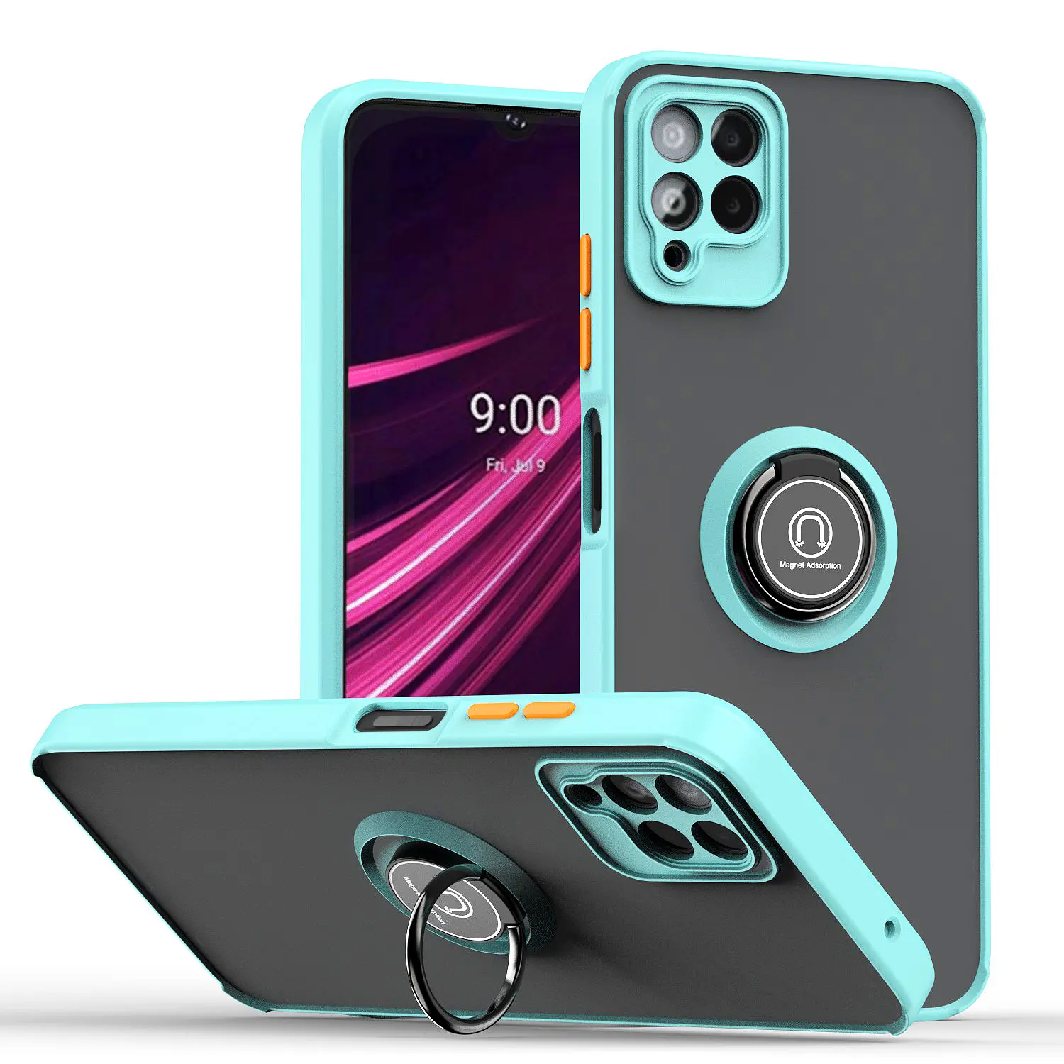 For T-Mobile Revvl 6 Pro 5G V+ Plus dirt resistant acrylic tpu pc shockproof mobile phone cases,scratch proof handphone casing,