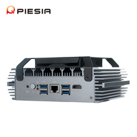 Routeur OEM 12th Gen N150 N100 PfSense Firewall Mini PC 6 Lan POE 1Com 1 * DDR5 X86 Gateway Mini PC industriel pour la sécurité du réseau