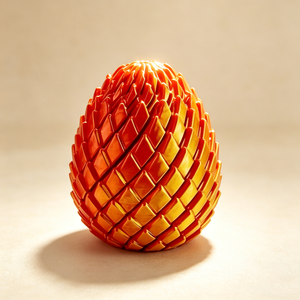 Jouet œuf de dragon torsadé imprimé en 3D, extensible, magnétique, sensoriel, anti-stress, puzzle, cadeau de fête de Pâques pour enfants et adultes - Product Image 5