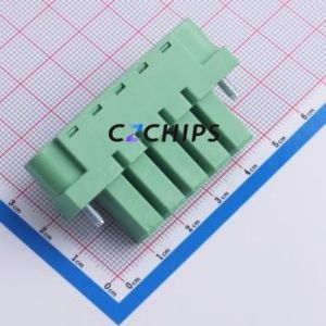 JL5EDGKM-76205G01 Plug-in Terminal Block P=7.62mm Connector Plug Screw Fixing 1x5P 7.62mm - Product Image 2