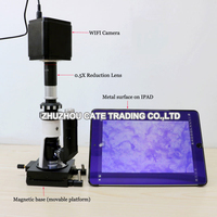 100X 400X 500X Monocular Handheld Polarizing Metallographic Microscope