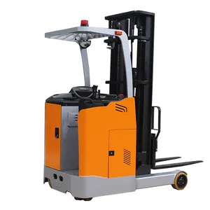 2ton Stand Reach truck with capacities of 1,200 to 2,000kg narrow working quiet operation and high stability