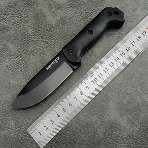 Couteau à lame fixe NEW <span class=keywords><strong>KB</strong></span> BK2/5/7/16, couteau de camping en plein air, lame 8Cr13Mov, manche en fibre de nylon, outil de survie, de randonnée et de chasse EDC - Product Image 6