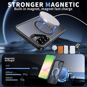 Nouvelle coque magnétique de dissipation thermique pour Samsung Galaxy A26 A36 A56 S24 S25 A05 X Cover7 Pro, antichoc, <span class=keywords><strong>cache</strong></span>-support - Product Image 5