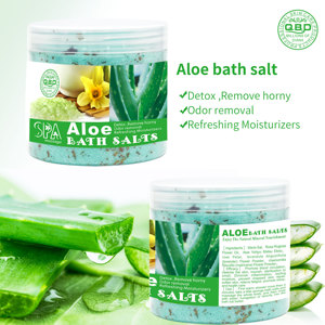 Gommage corporel purifiant bio à marque privée, exfoliant blanchissant au sel de mer et au sucre, produits de soin de la peau, sel de bain - Product Image 6