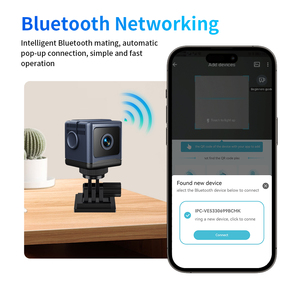 Caméra de surveillance pour bébé W03 1080P WiFi avec vision nocturne infrarouge grand angle 150° et stockage cloud pour la sécurité à domicile et la surveillance des animaux de compagnie - Product Image 2